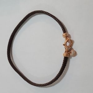 Judith Ripka Faux Leather Necklace